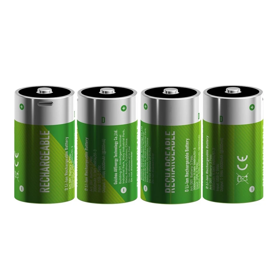 Dobíjecí lithium-iontový D článek